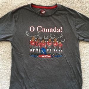 Men’s L O Canada Moose Hockey Team Graphic T-shirt